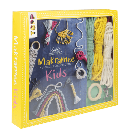 Makramee DiY-Set für Kinder Kreativ-Set Kids